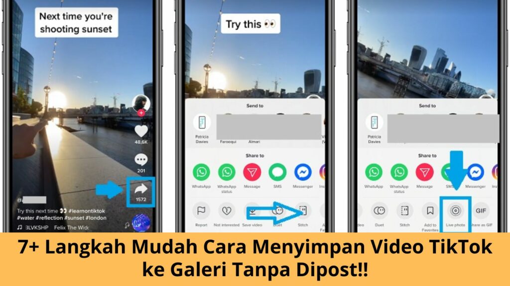 7 Langkah Mudah Cara Menyimpan Video TikTok Ke Galeri Tanpa Dipost