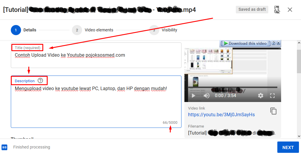 Gambar Cara Upload Video ke Youtube Lewat Laptop