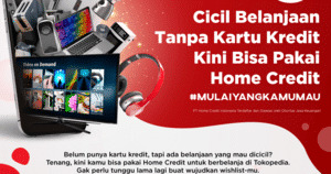 Gambar Cara kredit di tokopedia dengan Home Credit