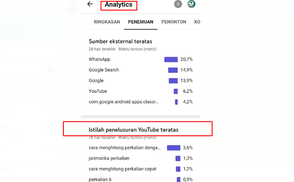 Cara membuat tag video youtube lewat aplikasi