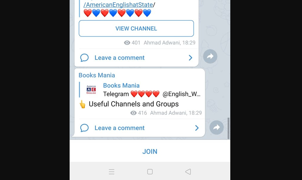 Gambar 1 - Apa itu channel telegram