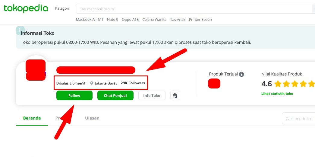 Cara memilih jasa penambah follower Tokopedia terbaik