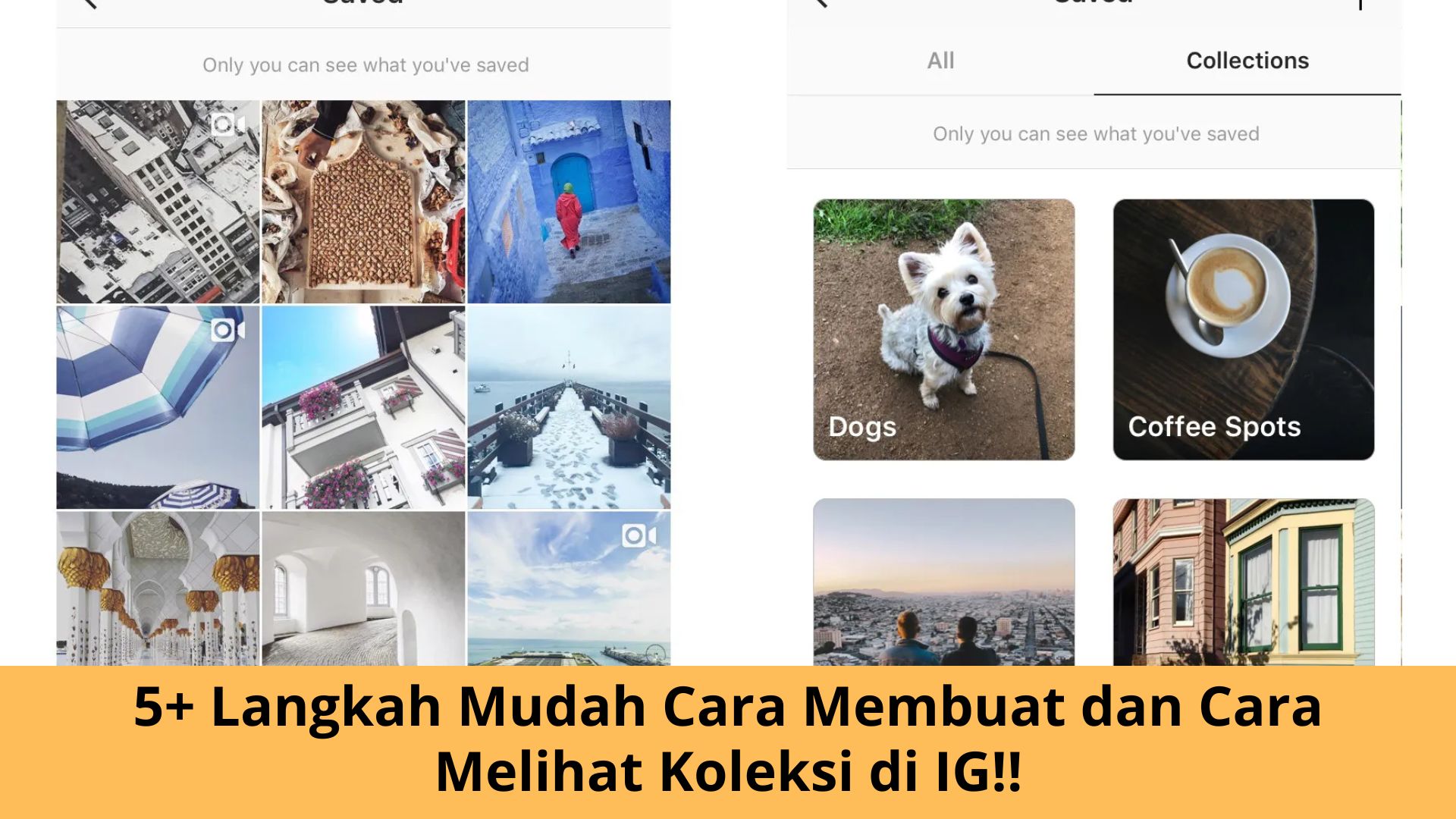 Cara Membuat Koleksi di Instagram