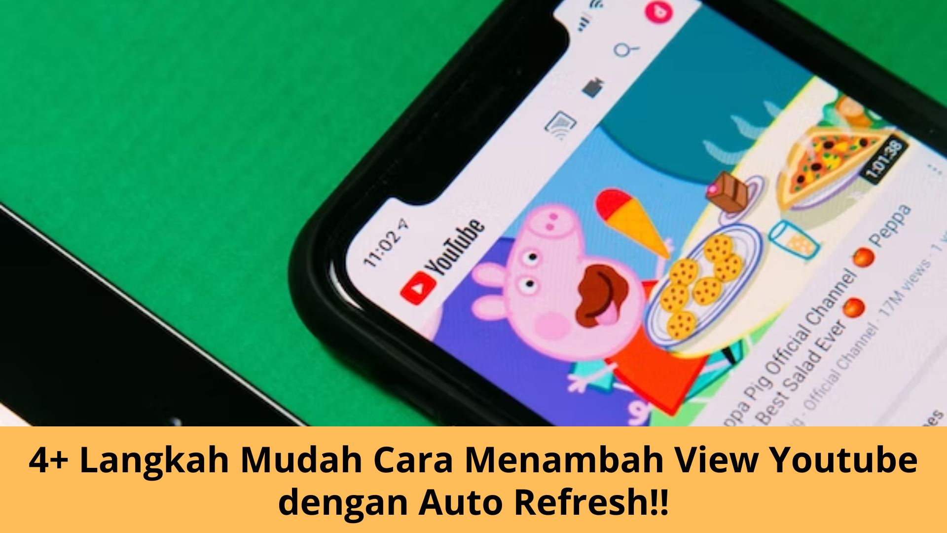 Cara Menambah View Youtube dengan Auto Refresh