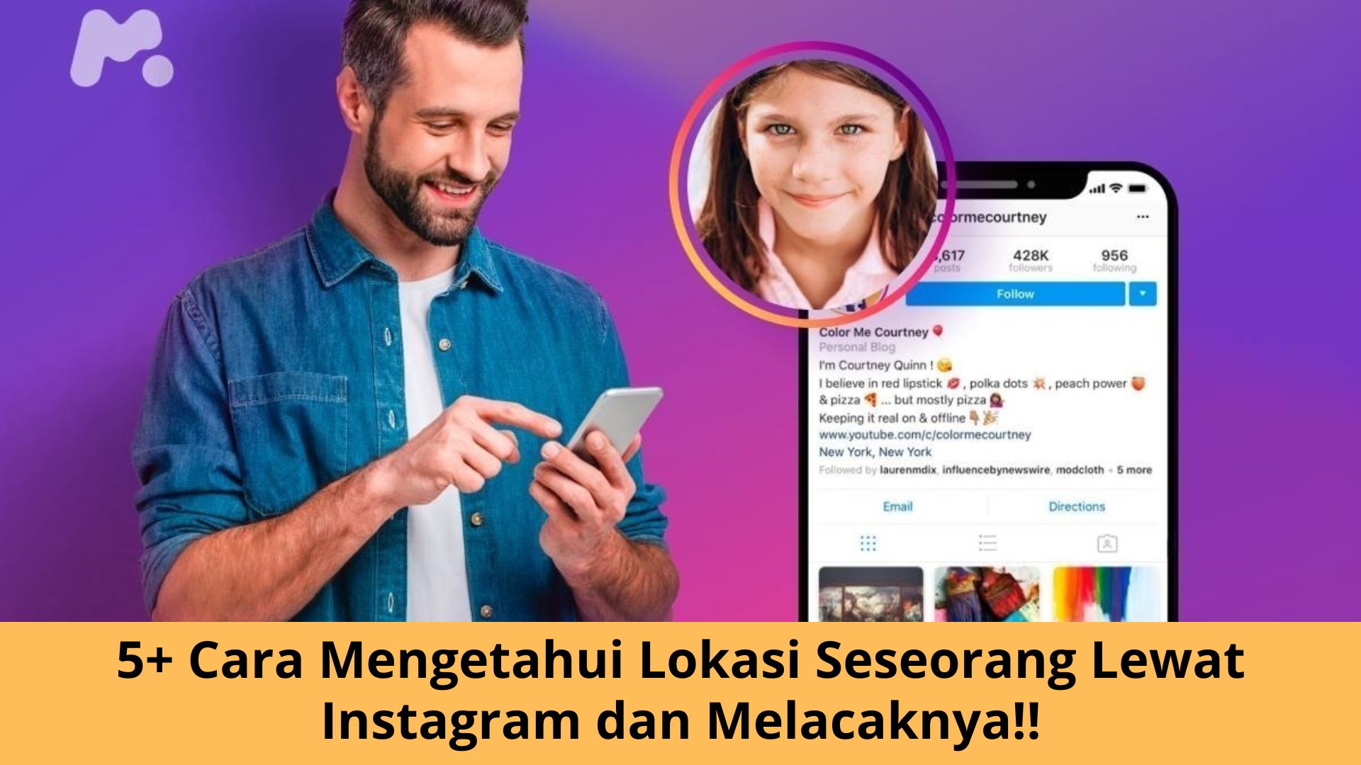 Cara Mengetahui Lokasi Seseorang Lewat Instagram