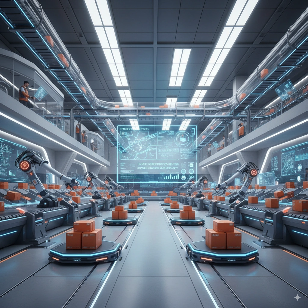 Tempat Sortir Shopee - Sistem Logistik Canggih 2025