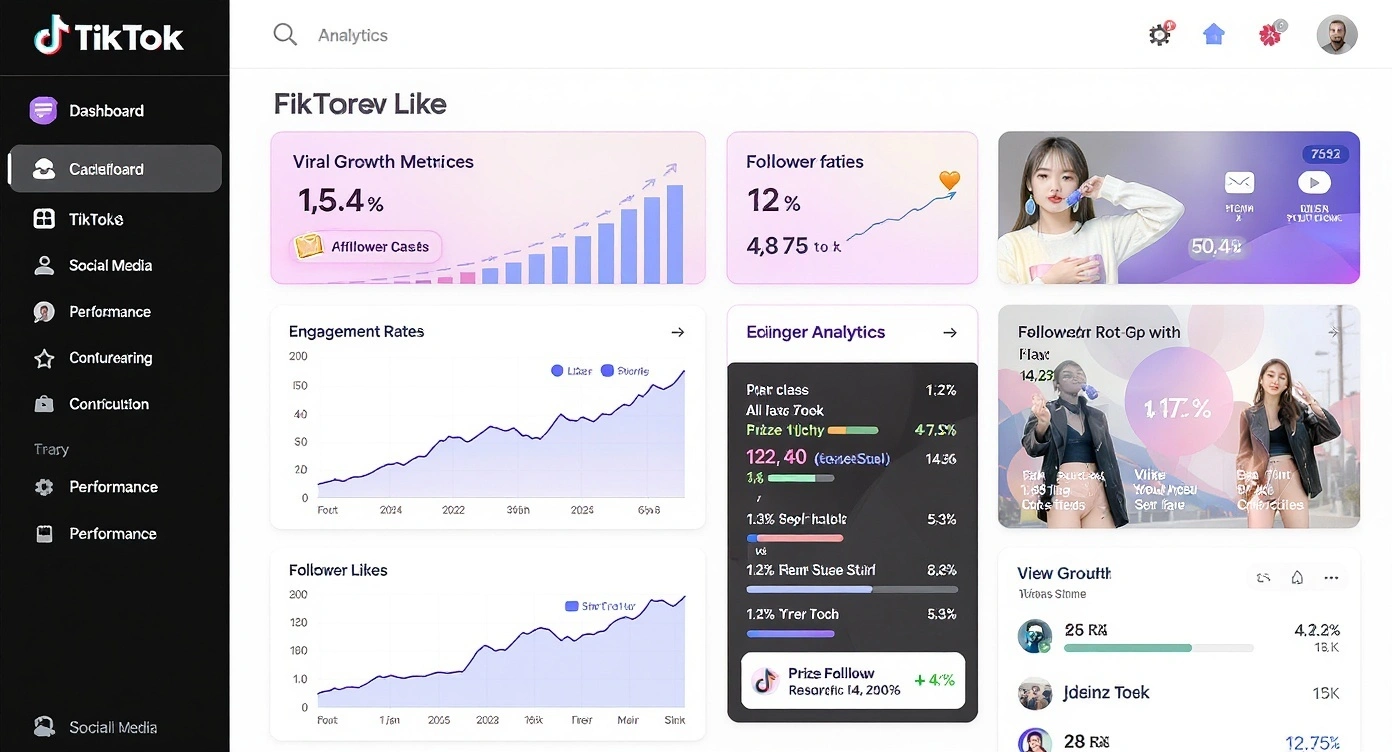 TikTok Analytics Dashboard